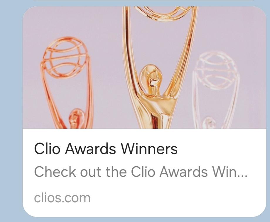 세계 3대 광고제 CLIO Awards에서 은상, 동상, 쇼트리스트 수상! (전찬형 휴학생)